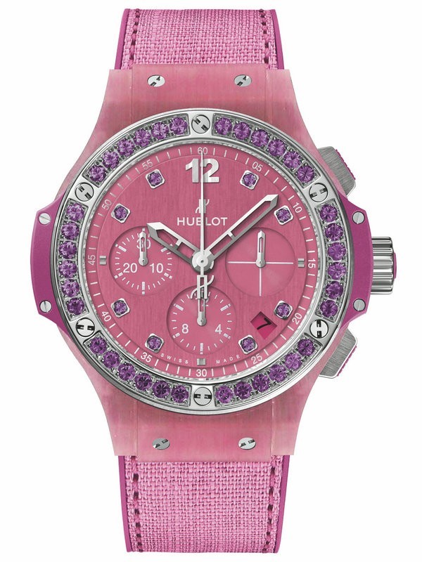 AAA Replica Hublot Big Bang Linen Purple Watch 341.XP.2770.NR.1205